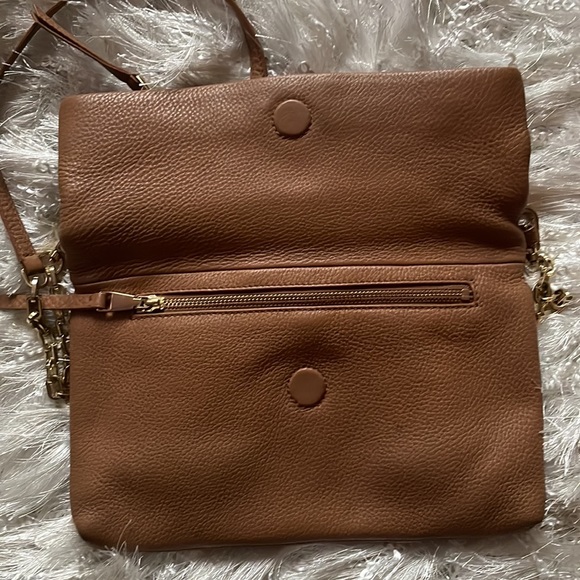 TORY BURCH LEATHER CHAIN DETAIL SHOULDER BAG - Picture 5 of 11